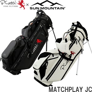 Sunmountain×Piretti �T���}�E���e��×�s���b�e�B PR-SB0013 Stand Bag Match Play JC �X�^���h �L���f�B�o�b�O �}�b�`�v���[JC �y���ʌ���R���{�z
