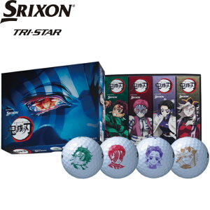 SRIXON �X���N�\�� TRI-STAR6 �S�ł̐n �L�����N�^�[ �S���t�{�[�� 1�_�[�X�i12���j���ʌ���i