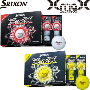 SRIXON �X���N�\�� XmaX �G�b�N�X�}�b�N�X �S���t�{�[�� 1�_�[�X�i12����j2026���f��