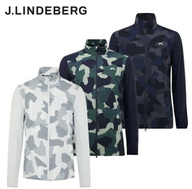 J.LINDEBERG071-55011GMOW04751ジェイリンドバーグ メンズシーズンプリントブルゾンPACKLIGHT JACKET