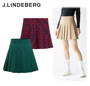 J.LINDEBERG072-77940/GWSD06645WFCho[O fB[XmOv[cXJ[gADINA PRINT SKIRTCi[pct