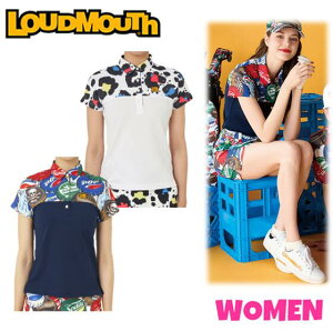 LOUDMOUTH Eh}EX763-654WOMEN fB[Xؑ֔|VcECOJmRfRetro Crown gNENeon Leopard lIIp[h