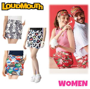 LOUDMOUTH Eh}EX763-351WOMEN fB[XCi[tXJ[gcCfRecting Pandas/XeBOp_YVintage Strawberries/re[WXgx[YNeon LeopardRetro Crown