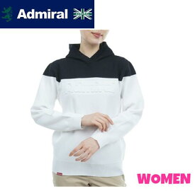 Admiral GOLFアドミラルゴルフADLA355WOMEN レディースエンボスロゴ フーディーセーター