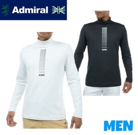 Admiral GOLFアドミラルゴルフADMA3A6MEN メンズ発熱ストレッチパフォーマンスハイネックシャツ