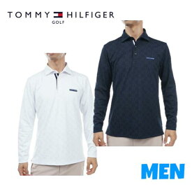 TOMMY HILFIGER GOLFトミーヒルフィガー ゴルフTHMA355MEN メンズモノグラムジャガードシャツ