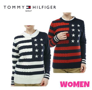 TOMMY HILFIGER GOLFg~[qtBK[ StTHLA346WOMEN fB[XX^[AhXgCv N[Z[^[