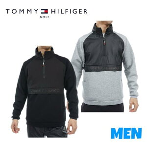 TOMMY HILFIGER GOLFトミーヒルフィガー ゴルフTHMA359MEN メンズハイブリッド アノラックスウェット