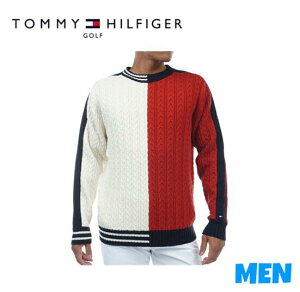TOMMY HILFIGER GOLFg~[qtBK[ StTHMA351MEN YtbO N[lbNZ[^[