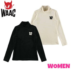 WAAC ワック072234090WOMEN レディースBOMBER HEAT LIGHT長袖モックネック