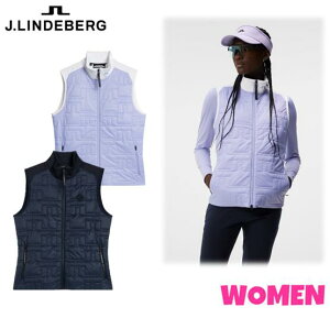 J.LINDEBERGWFC ho[O072-49075-AWOW09101WOMEN fB[XnCubhxXgWOMEN'S QUILT HYBRID VEST