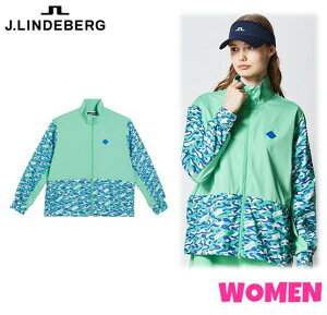 J.LINDEBERGWFC ho[O072-59926/GWOW09188WOMEN fB[XVOl`[vgEBhu[J[RUBY PRINT WIND JACKET