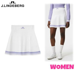 J.LINDEBERGWFC ho[O072-79941/GWSD09392WOMEN fB[XjbgXJ[gFRIDA STRIPE KNITTED SKIRT