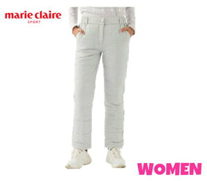 marie claire733-333マリクレール レディース 異素材パンツ