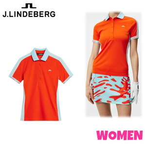 J.LINDEBERG WFC ho[O072-21343/GWJT09011WOMEN fB[X|VcDEMI POLO