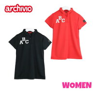 archivio アルチビオA359317WOMEN レディース吸水速乾半袖ポロシャツ