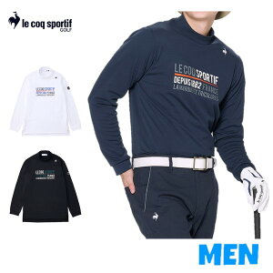 le coq sportif GOLFルコックスポルティフゴルフLG4FLS51MMEN メンズストレッチフォーサーモックネック長袖シャツ
