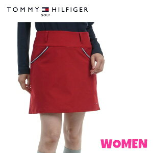 TOMMY HILFIGER GOLFTHLA469トミーヒルフィガー ゴルフ レディースストレッチツイル スカ−ト