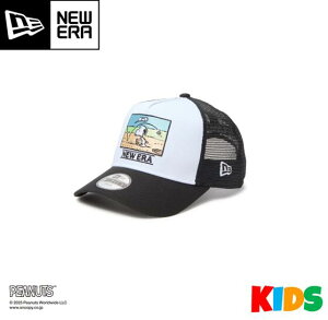 NEWERA j[G14432159LbY WjAYouth 9FORTY A-Frame gbJ[PEANUTS s[ibcXk[s[ x[X{[bVLbv