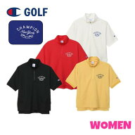 【45% OFF】Champion GOLF チャンピオンゴルフCW-BG302 レディースショートスリーブハーフジップシャツ