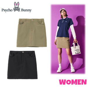 Psycho Bunny サイコバニーGFW141WOMEN レディース2WAYストレッチ スカート