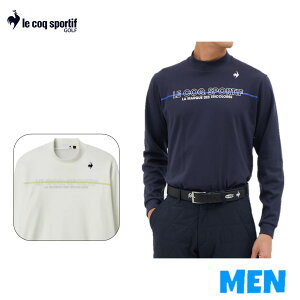 le coq sportif GOLF ルコックスポルティフゴルフLG5FLS50MMEN メンズヒートナビ モックネック 長袖 シャツ
