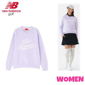 �y30% OFF�zNB new balance golf �j���[�o�����X �S���t012-5270504 ���f�B�[�X�X�N���v�g���S �t�F�U�[���[�� �N���[�l�b�N �j�b�g �v���I�[�o�[
