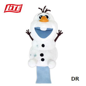 ライト LITE オラフ アナと雪の女王 雪 ドライバー用ヘッドカバー head cover ゴルフ　GOLF ディズニー キャラクター H-292 プレゼント ギフト GIFT あす楽