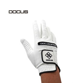 (メール便対応)（左利き用）ツアーグローブ ホワイト / ブラック [18-25] Glove DCGL-TOUR DCGL711R | DOCUS 片手 右手に装着するモデル ギフト
