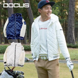 ドゥーカス DOCUS ゴルフウェア ブルゾン 2Way Volume Jacket DCM22A006 秋 冬 アパレル ゴルフ ウェア メンズ [あす楽] 防寒 冬ゴルフ スポーツウェア メンズファッション