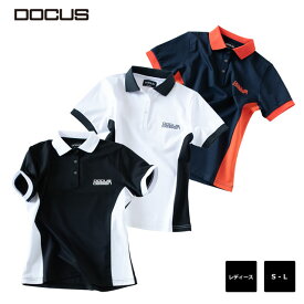 ドゥーカス DOCUS ゴルフウェア ポロシャツ バイカラー ポロ DCL20S005 春 夏 アパレル ゴルフ ウェア レディース [あす楽] スポーツウェア レディースファッション