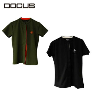 ドゥーカス DOCUS ゴルフウェア フライフロントシャツ DCL21S002 Fly Front Shirt 春 夏 アパレル ゴルフ ウェア レディース [あす楽]