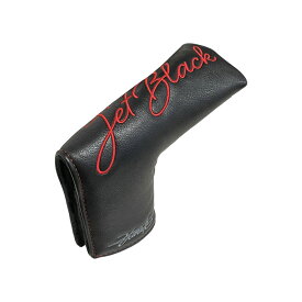 【限定】 DOCUS ドゥーカス パターカバー 特別仕様モデル JET BLACK RAIDEN用 ピンタイプ ブレードタイプ Putter Cover 限定刺繍 レッドステッチ あす楽