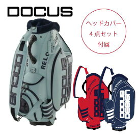 【予約/2024年5月予定】ヘッドカバー4点セット付き RELOADED 10インチ キャディバッグ DCC763S 【プレゼント付き】