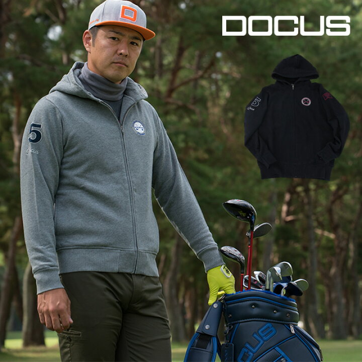 楽天市場 ドゥーカス Docus ゴルフウェア アウター クラシックパーカー Dcm19a005 秋 冬 アパレル ゴルフ ウェア メンズ あす楽 ゴルフショップコアーズ楽天市場店