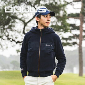 【2023年新作】 DOCUS ゴルフウェア おしゃれ メンズ レディース ユニセックス ジャケット Warm Fleece Jacket DCM23A008 ドゥーカス ウォーム フリース ジャケット メンズファッション レディースファッション 男女兼用