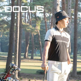 DOCUS ゴルフウェア おしゃれ メンズ ゴルフウェア DD Max Cool Polo DCM23S001 ドゥーカス ゴルフポロ スポーツウェア メンズファッション