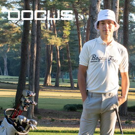 DOCUS ゴルフウェア おしゃれ メンズ ポロシャツ Cool Golf Polo DCM23S006 ドゥーカス クールゴルフポロシャツ メンズファッション
