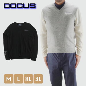 y2025NH~VzDOCUS hD[JX | V-Neck Cashimera Sweater JV~AZ[^[ | StEFA Y ~ | l̃StX^C g   | zCg ubN | M L XL 3L | JV