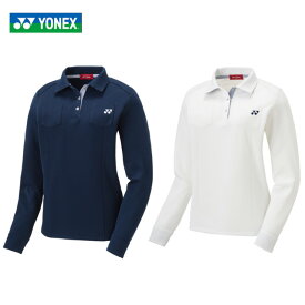 60%OFF アウトレットセール YONEX GOLF ヨネックスゴルフ レディース 長袖シャツ GWF5545 GOLF ゴルフウェア ラウンドウェア ホワイト ネイビーブルー あす楽