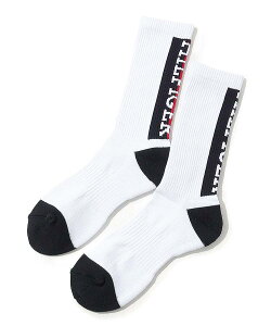 トミー ヒルフィガー ゴルフ バックロゴラインミドルリブソックス リブ 吸汗 防菌 防臭 日本製 ゴルフウェア レディース ゴルフ女子 CURUCURU