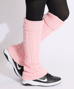 キャロウェイ ラメラインケーブル編みレッグウォーマー ゴルフウェア レディース 秋冬 ゴルフ女子 CURUCURU