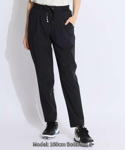 【セール品】 キャロウェイ 【8WAYストレッチ】冷感テーパードパンツ ゴルフウェア レディース 春夏 刺繍 テーパード ゴルフ女子 CURUCURU