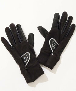 キャロウェイゴルフ 【HyperHeat】タッチパネル対応グローブ ゴルフウェア レディース 秋冬 ゴルフ女子 CURUCURU