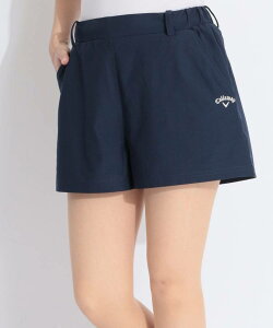 【セール品】 キャロウェイ 【かざあなメッシュ】裏地付きショートパンツ ゴルフウェア レディース 春夏 ショートパンツ ゴルフ女子 CURUCURU