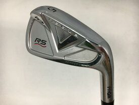 お買い得品！【3980円以上で送料無料】【即納】【中古】(6本セット)プロギア iD nabla(ナブラ) RS チタンフェース アイアン スペックスチール3 Ver2 5〜9.P