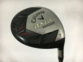 お買い得品！【3980円以上で送料無料】【即納】【中古】キャロウェイ RAZR(レイザー) HAWK フェアウェイ (日本仕様) RAZR HAWK SERIES 55w 5W