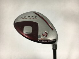 お買い得品！【3980円以上で送料無料】【即納】【中古】ダイワ(グローブライド) ONOFF フェアウェイ ウィングス ユーティリティ 赤 (AKA) 2016 スムースキックMP-516U U4