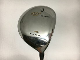 お買い得品！【3980円以上で送料無料】【即納】【中古】カムイ カムイ RD-2フェアウェイ オリジナルカーボン 3W