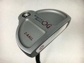 お買い得品！【2点以上送料無料】【即納】【中古】オデッセイ ホワイト ホット OG 2-Ball パター オリジナルスチール パター